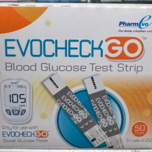 GLUCOSE STRIPS - EVO-CHECK -GO